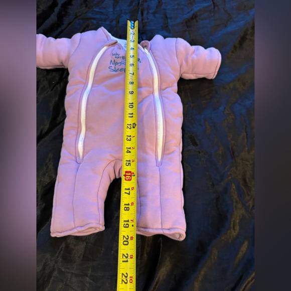 Baby Merlin's Magic Sleepsuit Small (3-6 months) - Purple - Picture 5 of 7